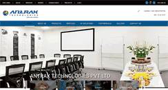 Desktop Screenshot of antraxtechnologies.com